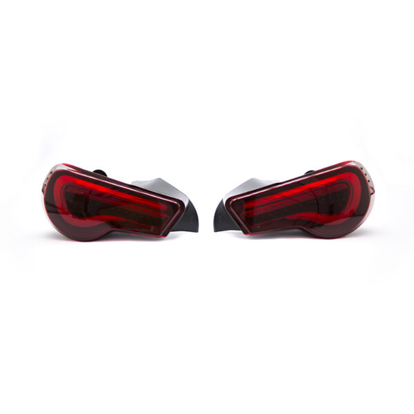 OLM 20132020 Subaru BRZ / FRS / 86 VL Style Helix Sequential Red Lens