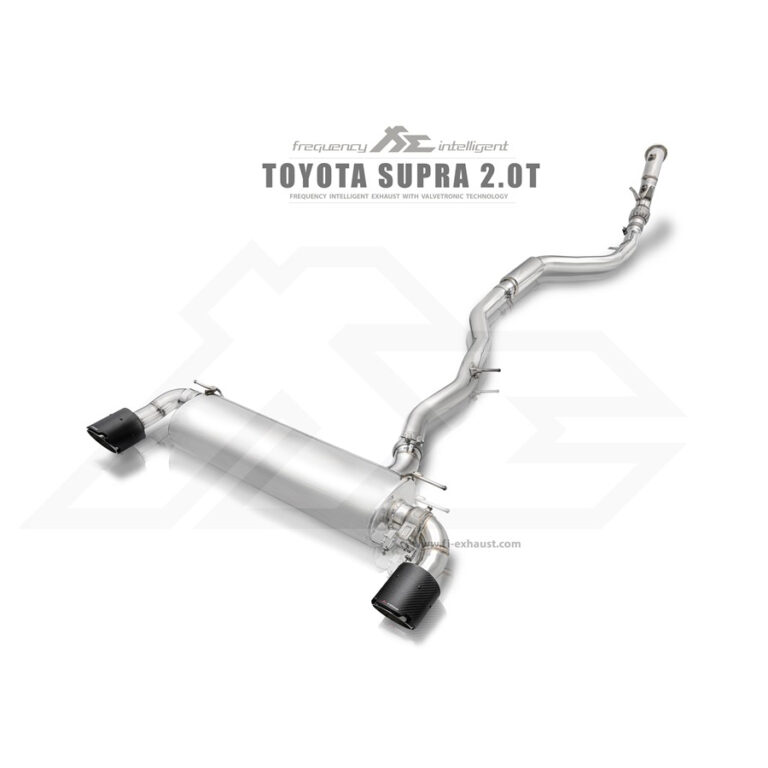 FI Exhaust 2020-2022 Toyota Supra GR 2.0T B46/B48 Valvetronic Cat-Back ...
