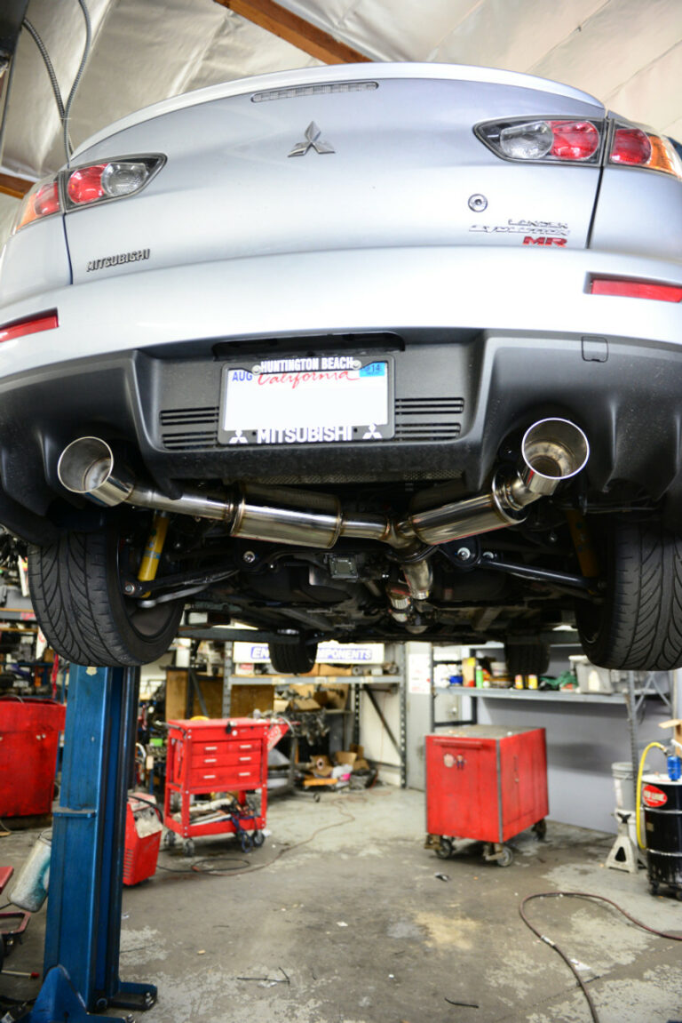 MXP 20082014 Mitsubishi EVO X Comp RS Stainless Steel CatBack Exhaust