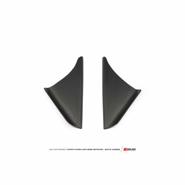AMS Performance 2020+ Toyota GR Supra Anti-Wind Buffeting Kit - Matte Carbon main image 1