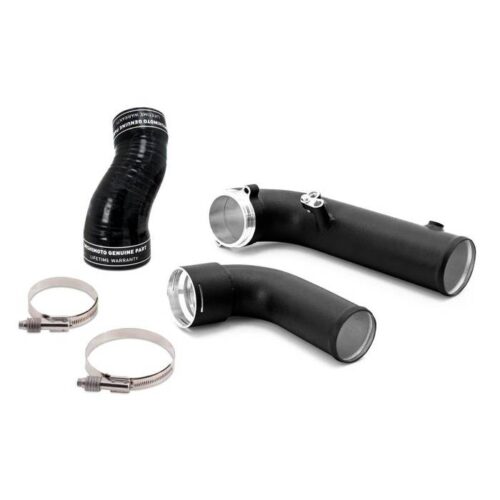 Mishimoto 2020-2024 Toyota Supra Charge Pipe Kit - Micro-Wrinkle Black Finish